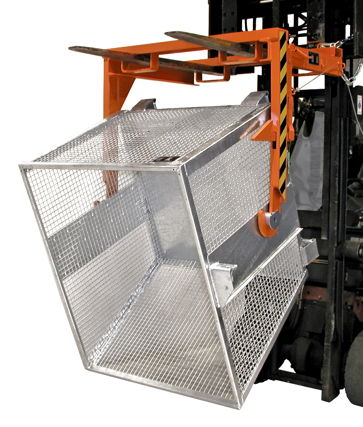 Gitterbehälter Typ BSK-G feuerverzinkt- Stapler Anbaugerät